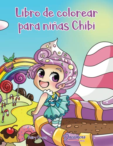 Stock image for Libro de colorear para nias Chibi: Libro de colorear de Anime para nios de 6-8, 9-12 aos (Cuadernos Para Colorear Nios) (Spanish Edition) for sale by Books Unplugged