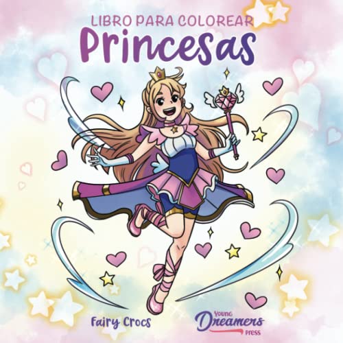 Stock image for Libro para colorear princesas: Para nios de 4 a 8 aos, 9 a 12 aos (Spanish Edition) for sale by GF Books, Inc.