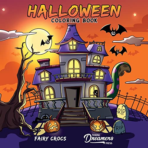 Stock image for Halloween Coloring Book: For Kids Ages 4-8, 9-12 (Coloring Books for Kids) for sale by GF Books, Inc.