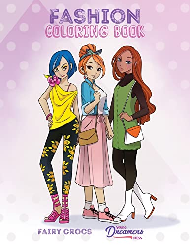 Stock image for Fashion Coloring Book: For Kids Ages 6-8, 9-12 (Young Dreamers Coloring Books) for sale by GF Books, Inc.