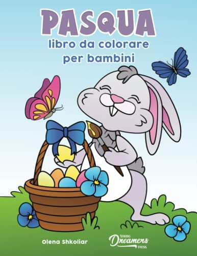9781990136603: Pasqua libro da colorare per bambini: Libro da colorare per bambini di 2-4 anni