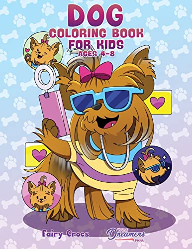 Stock image for Dog Coloring Book for Kids Ages 4-8 for sale by PBShop.store US