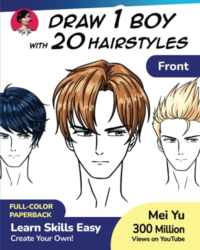 Easy anime draw - Hair styles for your anime