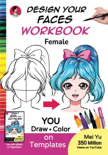 How to Draw Anime & Manga Faces: A Step by Step Drawing Guide for Kids,  Teens and Adults by Shinjuku Press