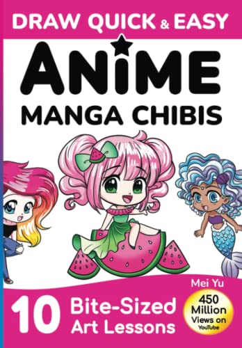 Beispielbild fr Draw Quick & Easy Anime Manga Chibis: How to Draw Anime and Manga for Beginners: How to Draw Cute Chibis for Kids, Teens, & Beginners step by step - easy art lessons + drawing books zum Verkauf von GF Books, Inc.