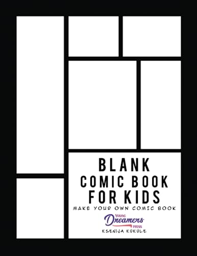 Stock image for Blank Comic Book for Kids: Make Your Own and Create Your Own Story with Comic Drawing Paper for sale by Book Deals