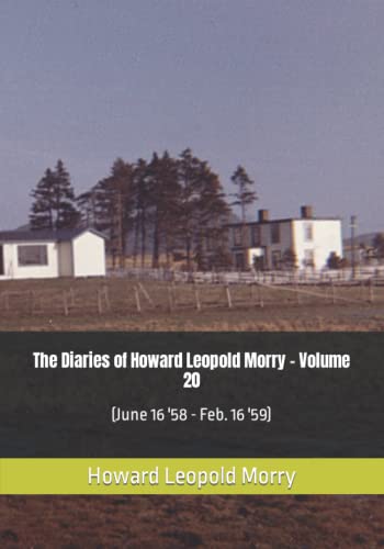 Stock image for Diaries of Howard Leopold Morry - Volume 20 for sale by PBShop.store US