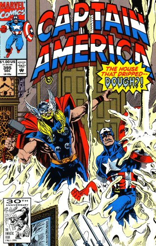 Beispielbild fr Captain America: The House That Dripped Dough?! (Vol. 1, No. 395, December 1991) zum Verkauf von JR Books