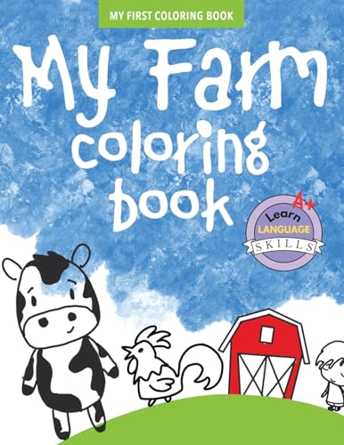 Stock image for My Farm Coloring Book - Book 3 for sale by PBShop.store US