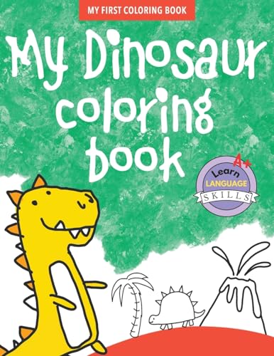 Stock image for My Dinosaur Coloring Book - Book 4 for sale by PBShop.store US