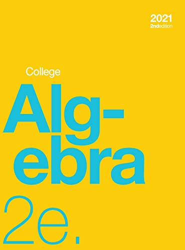 Stock image for College Algebra 2e (hardcover, full color) for sale by Ria Christie Collections