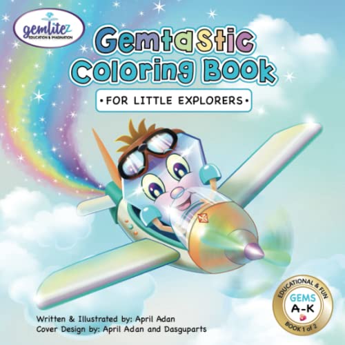 Stock image for Gemtastic Coloring Book - For Little Explorers for sale by GF Books, Inc.