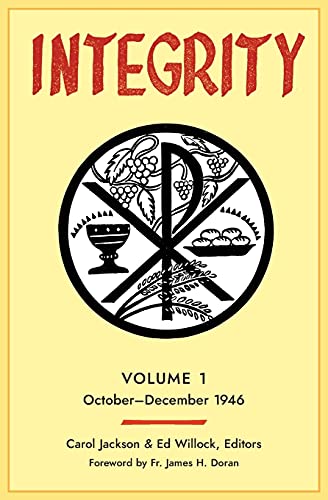 Beispielbild fr Integrity : Volume 1 (1946) zum Verkauf von Buchpark