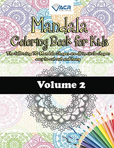 Beispielbild fr Mandala Coloring Book for Kids: Volume 2 zum Verkauf von Revaluation Books