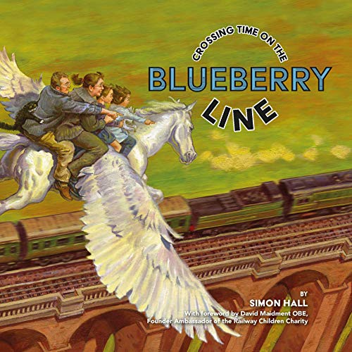 Stock image for Crossing Time on the Blueberry Line for sale by AwesomeBooks