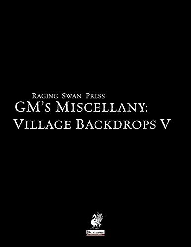 Stock image for GM's Miscellany: Village Backdrop V for sale by Lucky's Textbooks