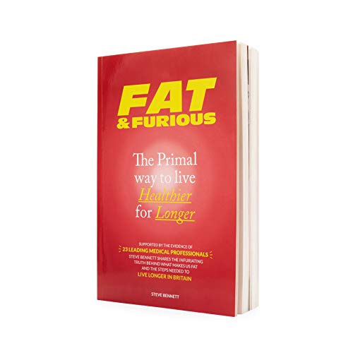 Imagen de archivo de Fat & Furious: Not Your Usual Diet Book, The Primal Way To Live Healthier For Longer. - Alternative to Keto & Paleo Diets to Lose Weight. Supported by 23 medical professionals. a la venta por WorldofBooks