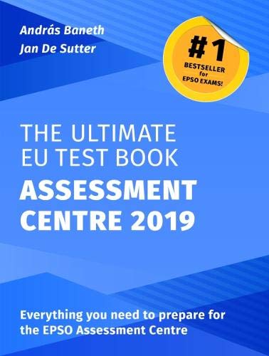 Imagen de archivo de The Ultimate EU Test Book Assessment Centre 2019 2019 a la venta por WorldofBooks