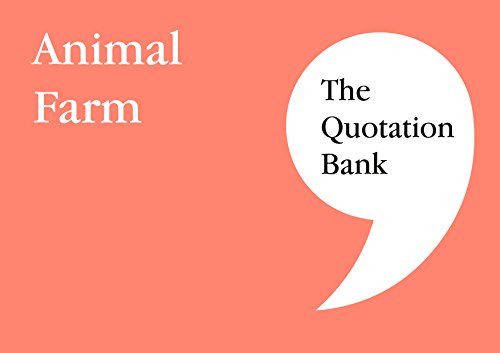 Beispielbild fr The Quotation Bank: Animal Farm GCSE Revision and Study Guide for English Literature 9-1 zum Verkauf von WorldofBooks
