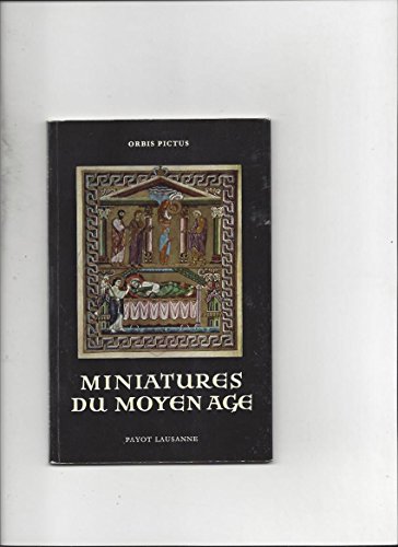 Beispielbild fr Miniatures du moyen age zum Verkauf von Ammareal