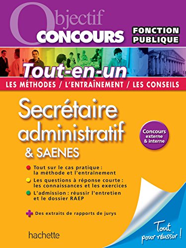 Stock image for Objectif Concours - Secrtaire administratif & SAENES for sale by Ammareal