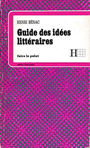 Beispielbild fr Guide des ides littraires zum Verkauf von medimops