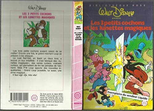 9782010013911: Les 3 petits cochons et les lunettes magiques : Collection : Bibliothque rose cartonne