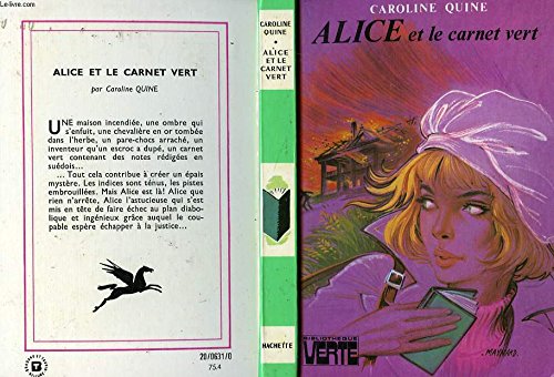 9782010014727: Alice et le carnet vert