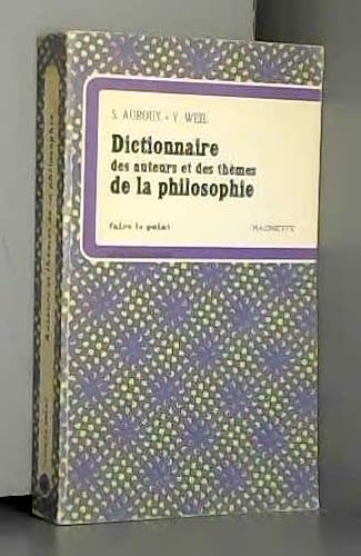 Stock image for Dictionnaire des auteurs et des thmes de la philosophie for sale by medimops