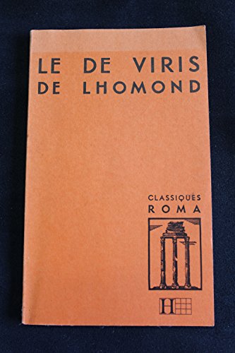 Beispielbild fr le de viris classiques roma zum Verkauf von medimops