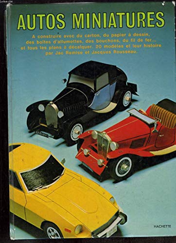 9782010038761: Autos miniatures (Des Livres pour notre temps)