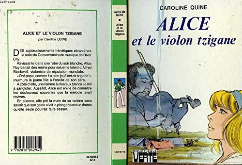 Stock image for Alice et le violon tzigane for sale by Better World Books Ltd