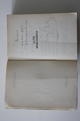 Beispielbild fr La vie mode d'emploi - Georges Perec zum Verkauf von Book Hmisphres