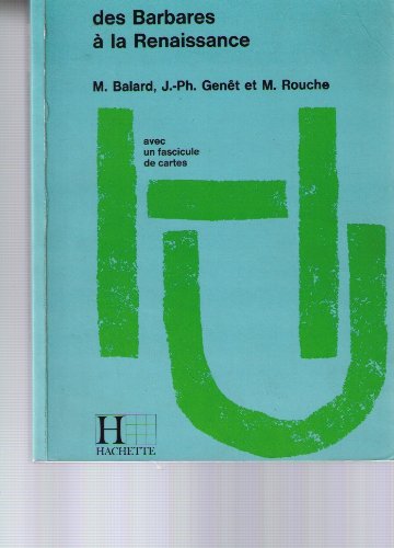 Beispielbild fr Des barbares  la renaissance (avec fascicule de cartes) zum Verkauf von medimops