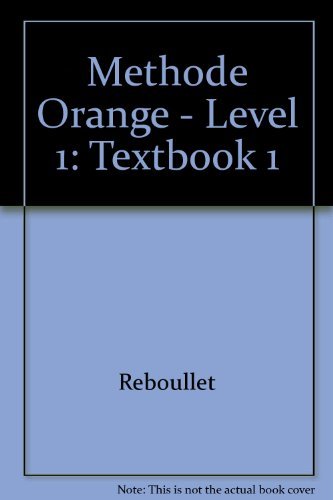 9782010077203: Mthode orange, degr 1. Livre de l'lve