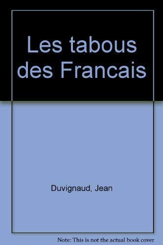 9782010078194: Les Tabous des Franais