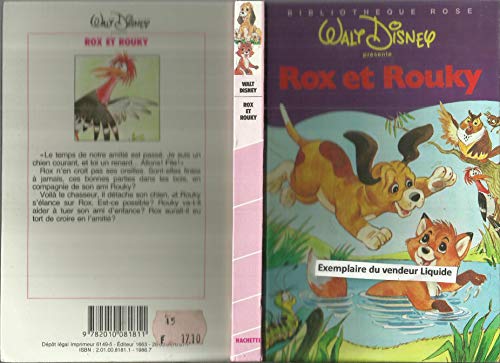 Stock image for Rox et Rouky for sale by Librairie Th  la page