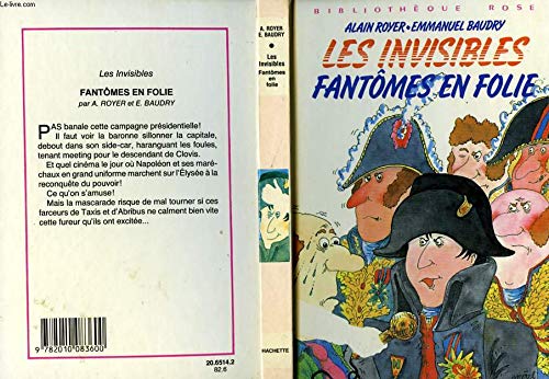 Beispielbild fr Fantmes En Folie (bibliothque Rose) zum Verkauf von RECYCLIVRE