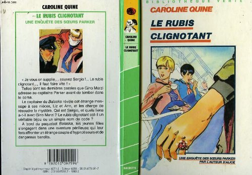 Imagen de archivo de Le rubis clignotant a la venta por ThriftBooks-Dallas