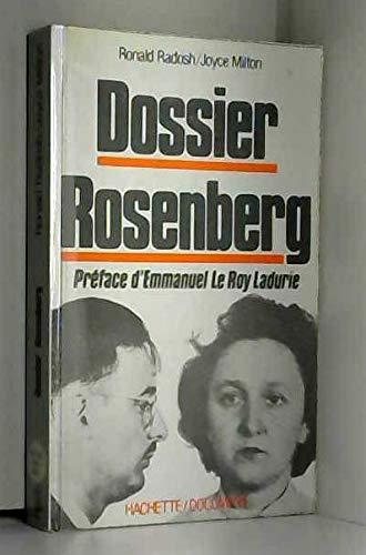 Beispielbild fr The Rosenberg File: A Search for the Truth zum Verkauf von Ammareal
