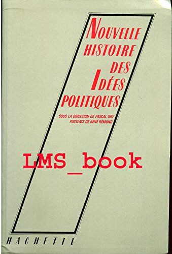 Imagen de archivo de Nouvelle histoire des ides politiques. a la venta por Librairie Vignes Online