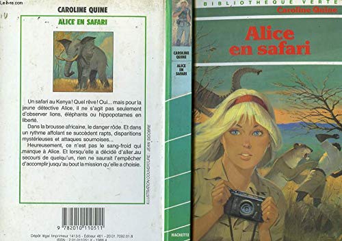 Beispielbild fr Alice en safari (Bibliothque verte) zum Verkauf von medimops