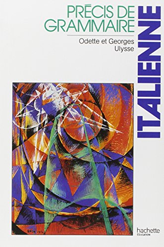 9782010118210: Prcis de grammaire italienne - Edition 1988