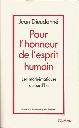 9782010119507: POUR L'HONNEUR DE L'ESPRIT HUMAIN