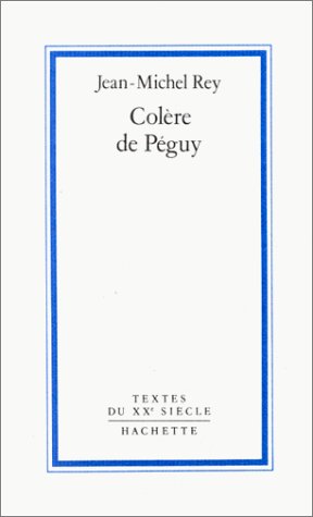 Beispielbild fr Colre de Pguy zum Verkauf von medimops