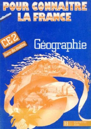 Stock image for Gographie, CE2. Livre du matre for sale by medimops