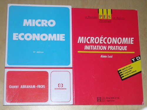 Beispielbild fr Microconomie : Initiation pratique zum Verkauf von Ammareal