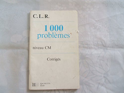 Immagine stock per 1000 Problemes Au Cm. Avec Corriges