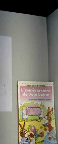 Beispielbild fr L ANNIVERSAIRE DE JOJO LAPIN zum Verkauf von Ammareal