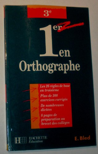 Stock image for 1er En Orthographe, Ce2 for sale by RECYCLIVRE